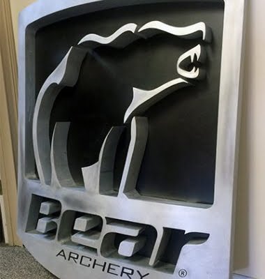 Bear Archery Custom Sign