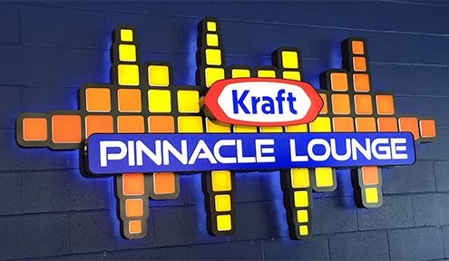 Kraft Pinnacle Lounge LED Sign