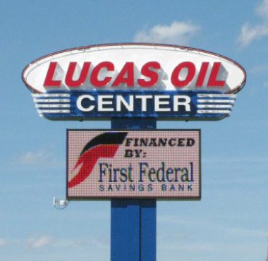 Lucas Oil Center Digital Billboard