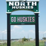North School Sign