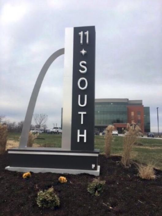 11 South Sign