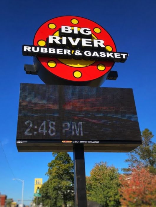 Big River Sign