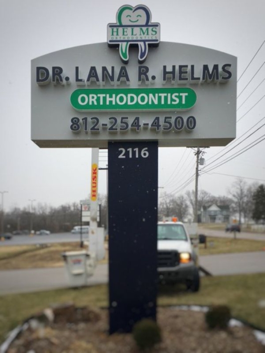 Helms Orthodontics Sign