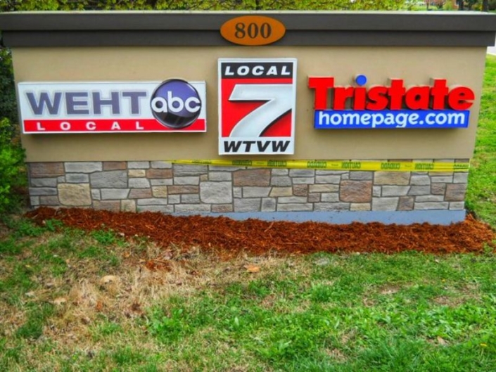 Local Channel 7 News Sign