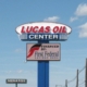 Lucase Oil Center Sign