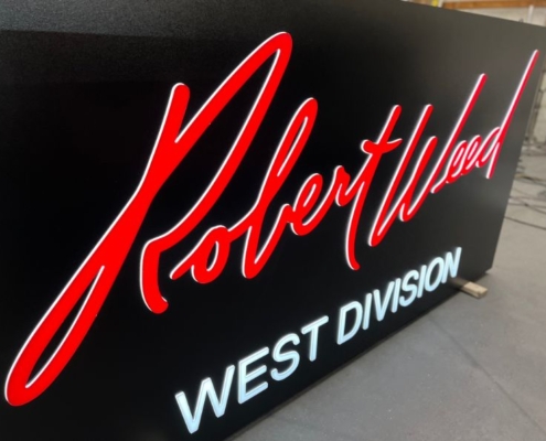 Robert Weed Desk Sign