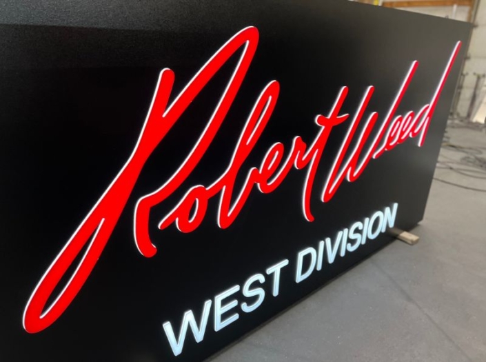 Robert Weed Desk Sign
